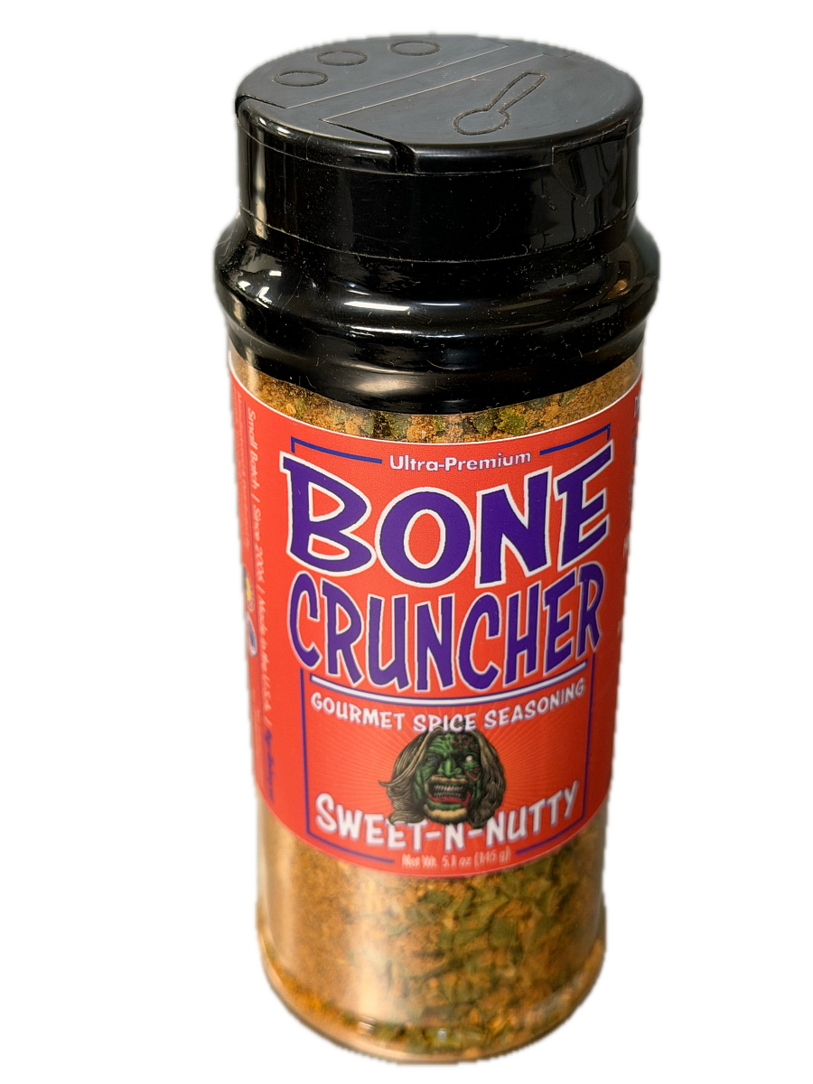Zombie Spice Rub Co. | Bone Cruncher | Go Spice Pouch to Get Hooked | Sweet & Nutty are Your Friends - BBQRubs.com
