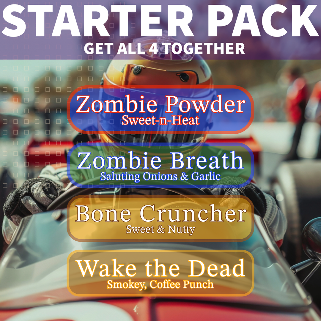 Zombie Spice Rub Co. | Starter Packs | Go Spice Pouch Set to Get Hooked | All-Purpose Spice Blends for Cooking - BBQRubs.com