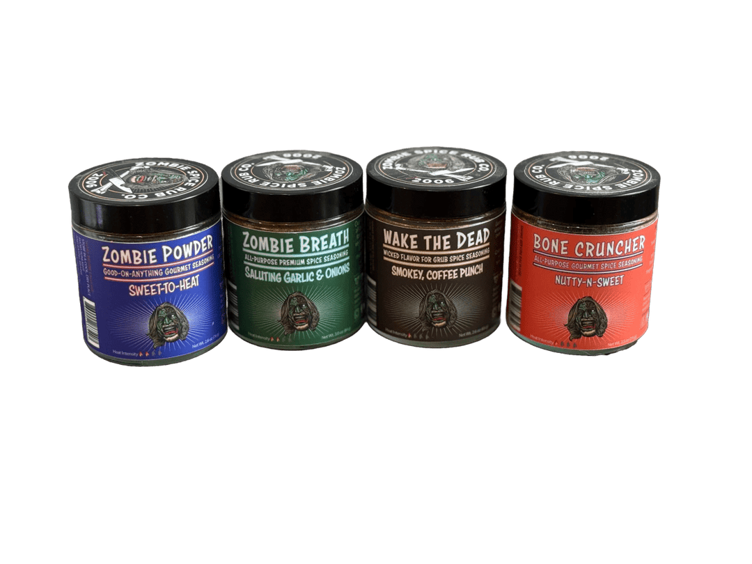 Zombie Spice Rub Co. | Starter Packs | Go Spice Pouch Set to Get Hooked | All-Purpose Spice Blends for Cooking - BBQRubs.com