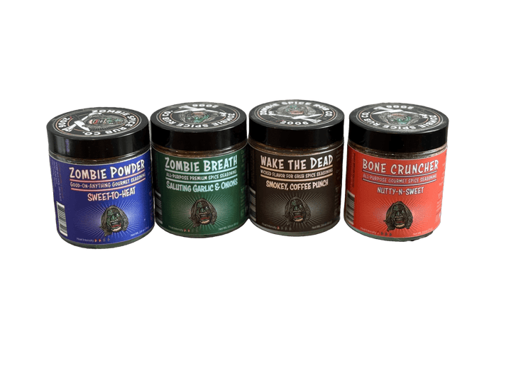 Zombie Spice Rub Co. | Starter Packs | Go Spice Pouch Set to Get Hooked | All-Purpose Spice Blends for Cooking - BBQRubs.com