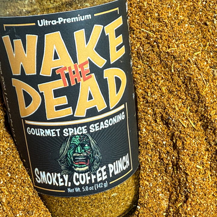 Zombie Spice Rub Co. | Wake the Dead | Go Spice Pouch to Get Hooked | Delivers a Smoky, Coffee Punch That Says Whoa - BBQRubs.com