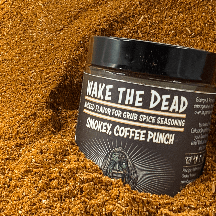 Zombie Spice Rub Co. | Wake the Dead | Go Spice Pouch to Get Hooked | Delivers a Smoky, Coffee Punch That Says Whoa - BBQRubs.com