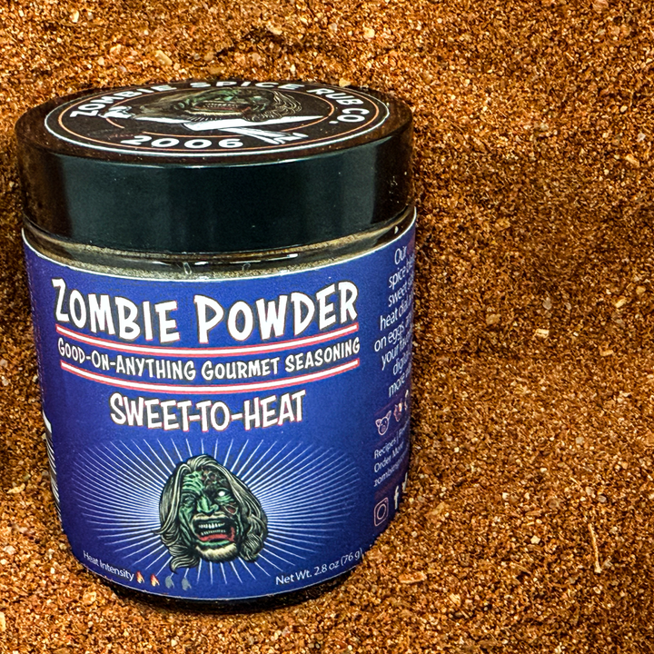 Zombie Spice Rub Co. | Zombie Powder | Go Spice Pouch to Get Hooked | Sweet-to-Heat Flavor That Expands What You Season - BBQRubs.com