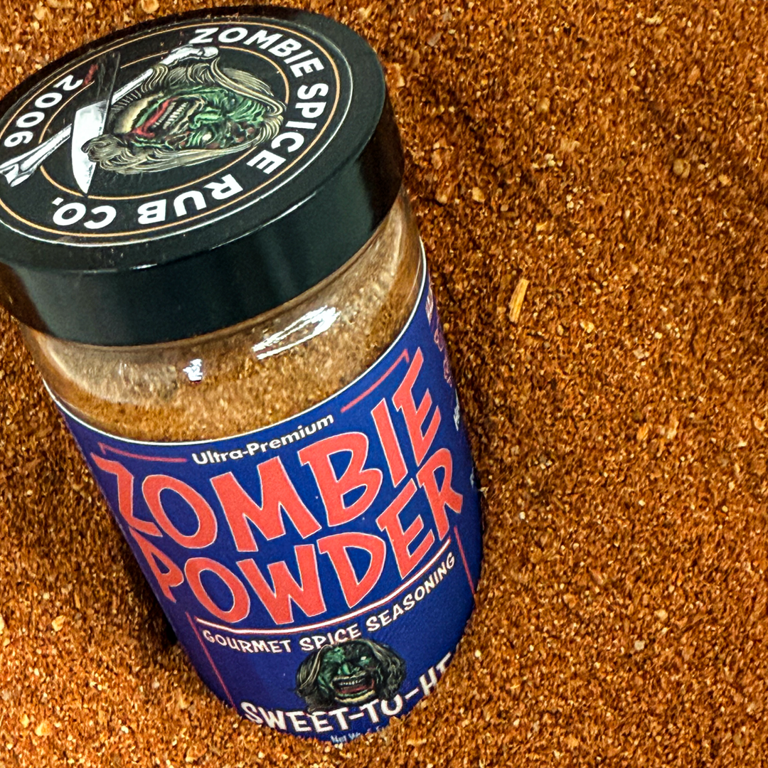 Zombie Spice Rub Co. | Zombie Powder | Go Spice Pouch to Get Hooked | Sweet-to-Heat Flavor That Expands What You Season - BBQRubs.com
