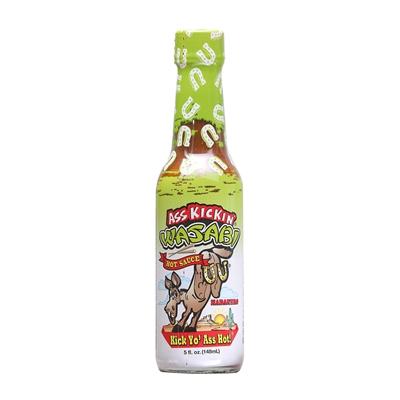 Ass Kickin' Wasabi Horseradish Hot Sauce - BBQ Rubs