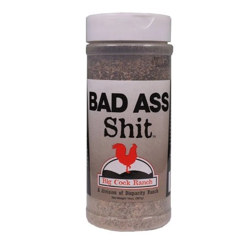 Bad Ass Shit Seasoning & Rubs 13oz shaker - BBQRubs.com