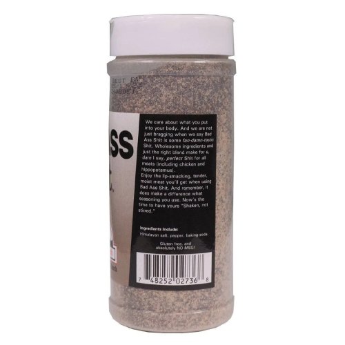 Bad Ass Shit Seasoning & Rubs 13oz shaker - BBQRubs.com