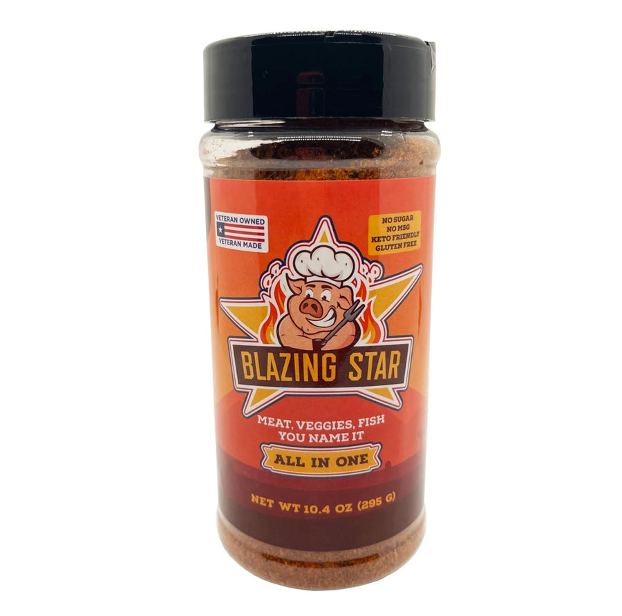 Blazing Star All In One Seasoning 10.4oz - BBQRubs