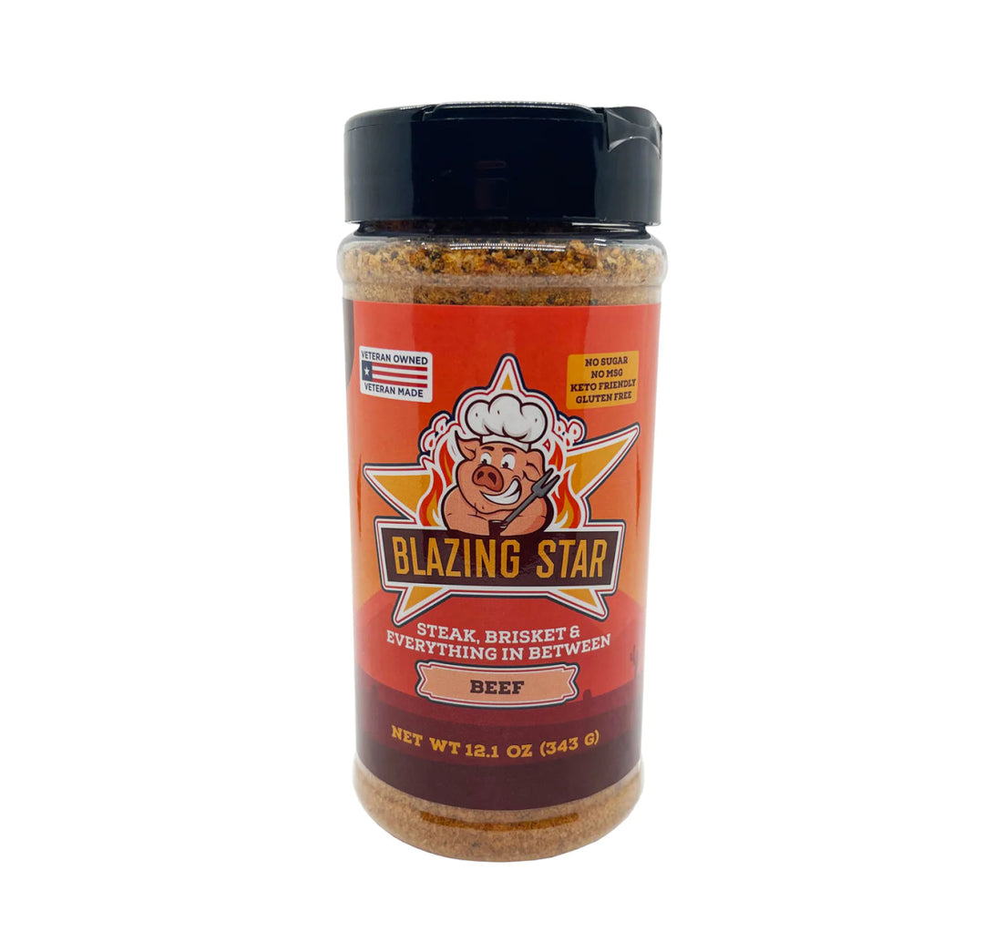Blazing Star Beef Rub and Seasoning 12.1oz - BBQRubs