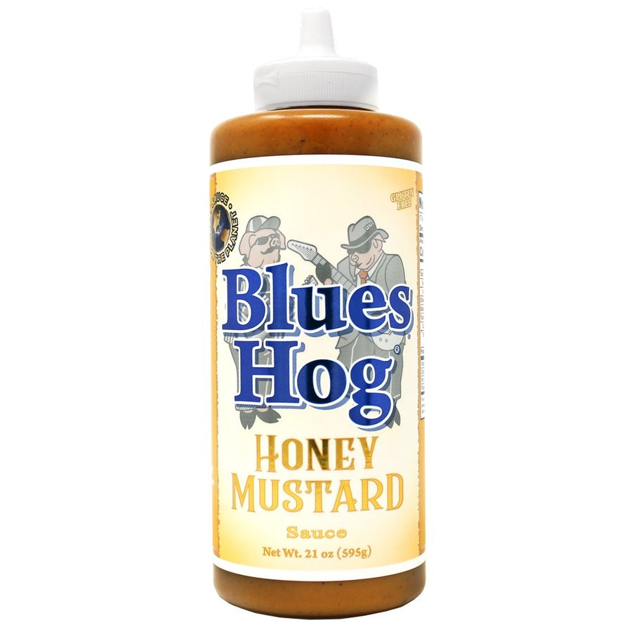 Blues Hog Honey Mustard Sauce Squeeze Bottle 21 oz. - BBQ Rubs