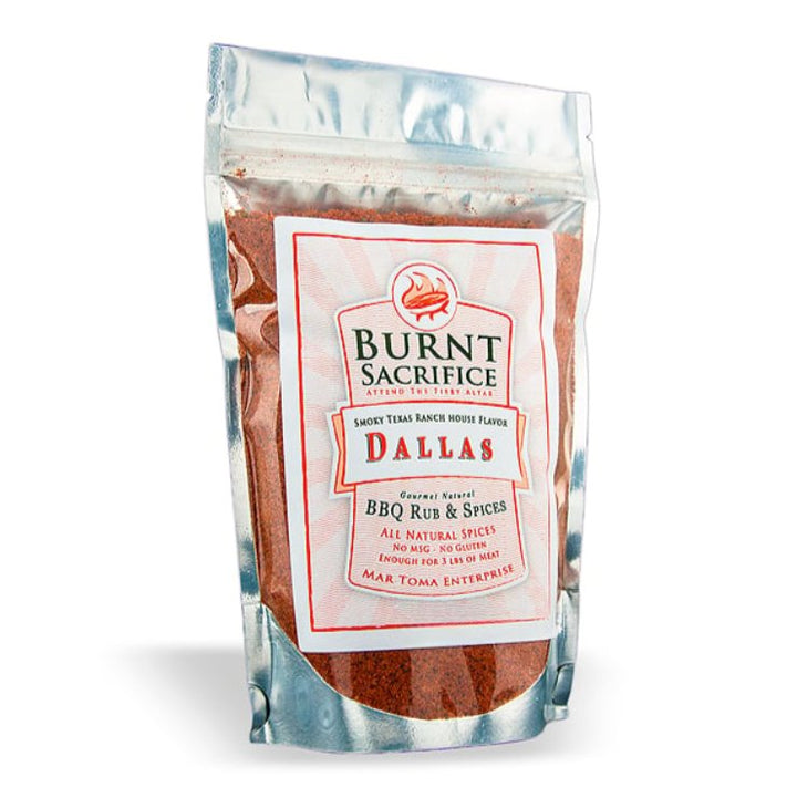 Burnt Sacrifice Dallas BBQ Rub 10 OZ Bag - BBQRubs