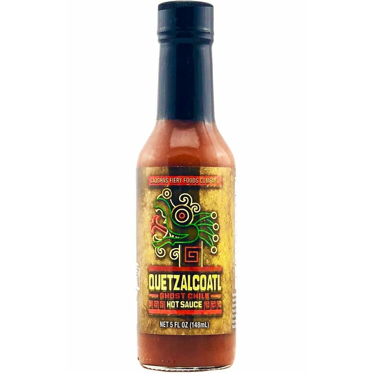 CaJohns Quetzalcoatl Ghost Chile Hot Sauce - BBQ Rubs