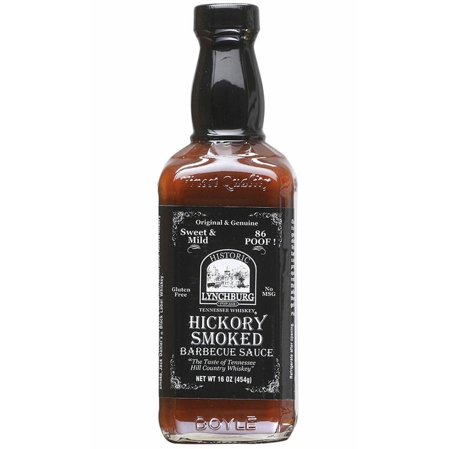 Historic Lynchburg Hickory Smoked Barbecue Sauce 16 oz - BBQRubs
