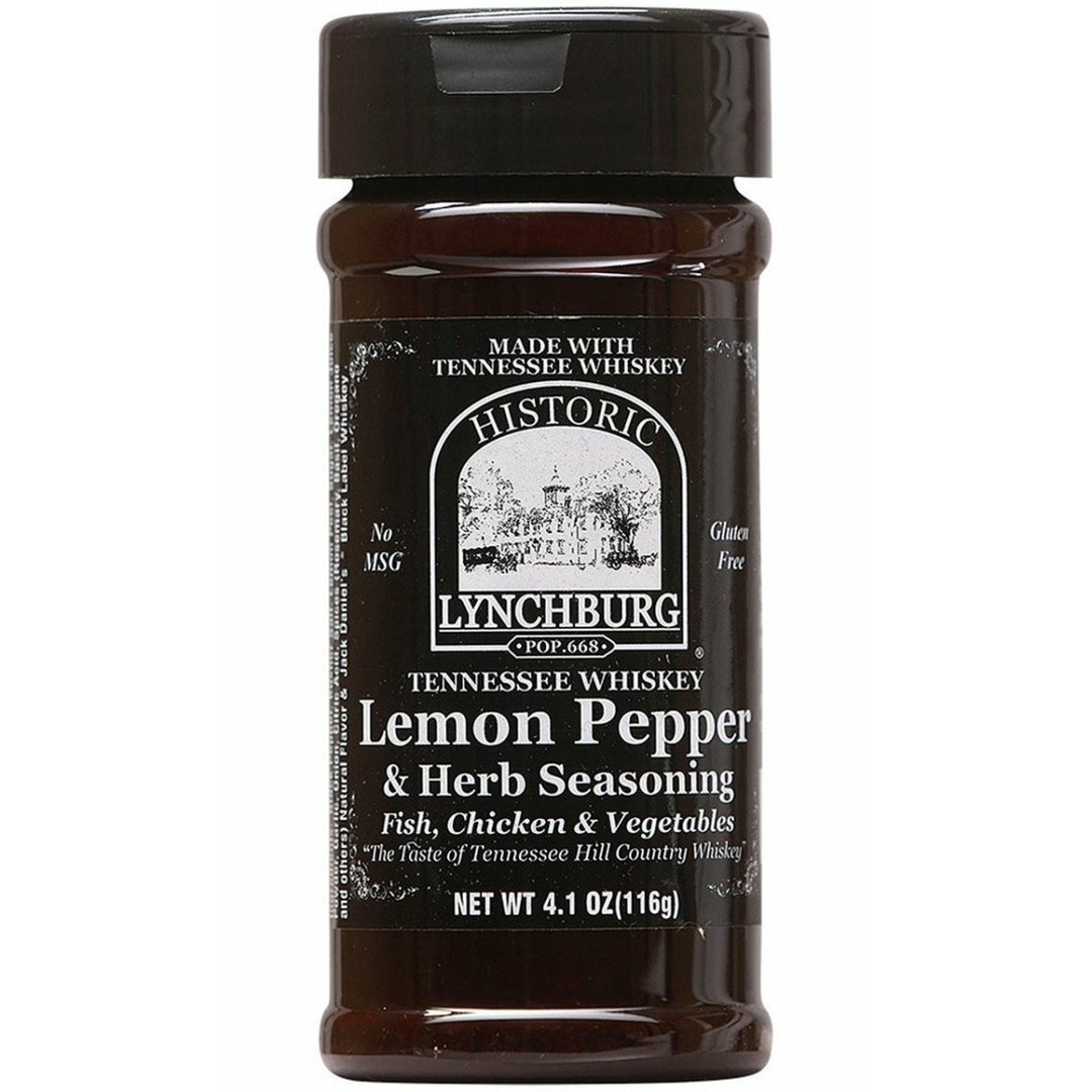 Historic Lynchburg Lemon Pepper and Herb Seasoning 4.1 oz - BBQRubs.com