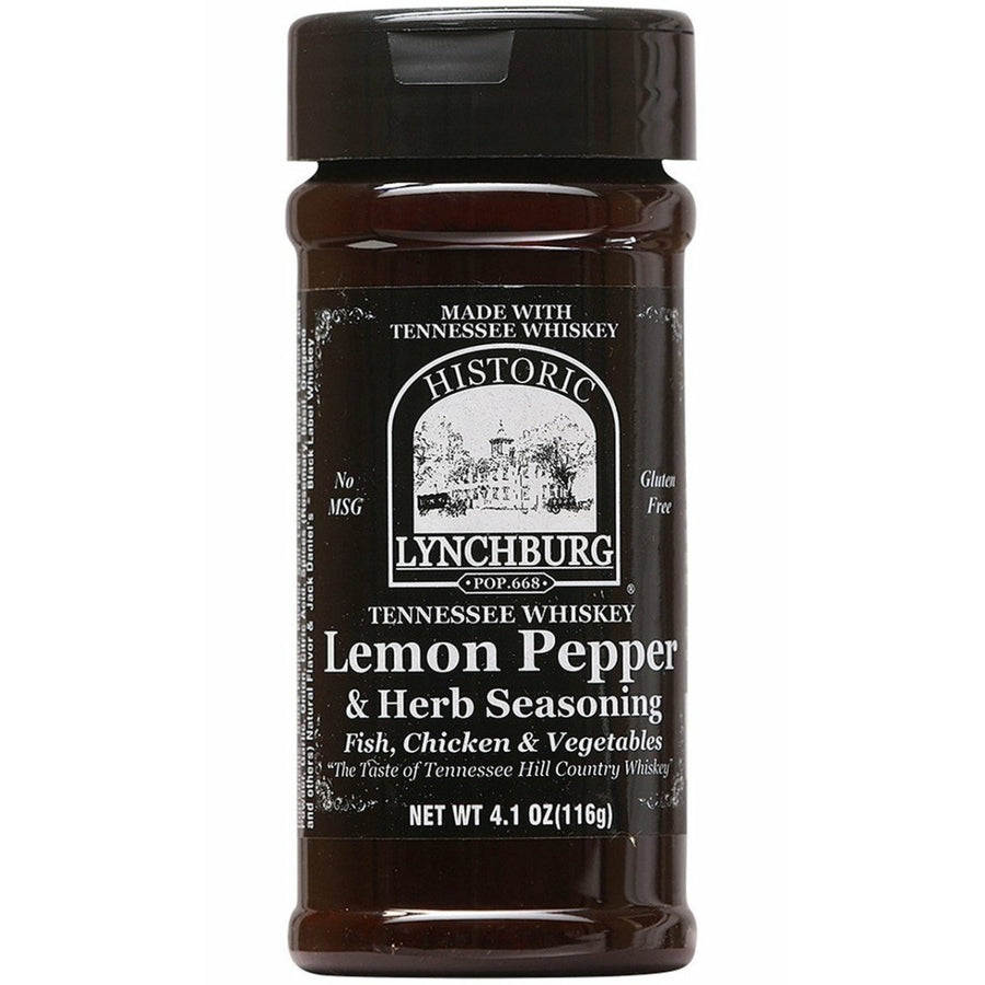 Historic Lynchburg Lemon Pepper and Herb Seasoning 4.1 oz - BBQRubs.com