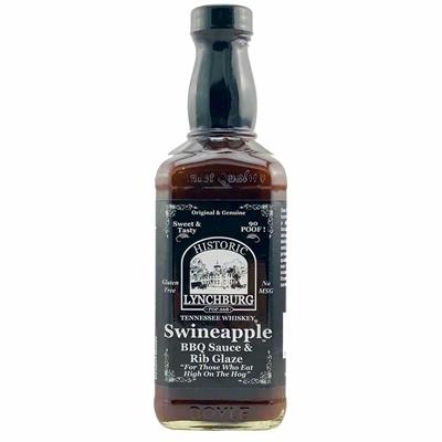 Historic Lynchburg Swineapple Rib Glaze & BBQ Sauce 16 oz - BBQRubs