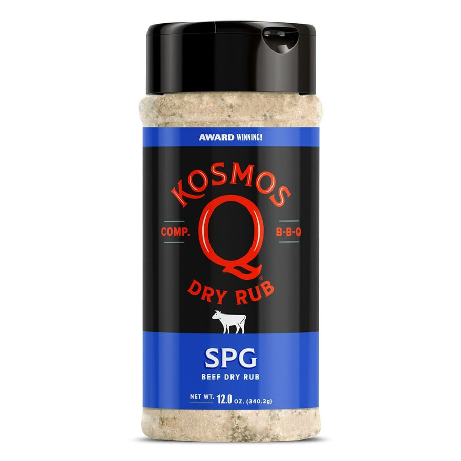 Kosmos Q SPG Salt Pepper Garlic Rub - BBQRubs