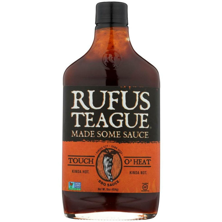 Rufus Teague Touch O'Heat BBQ Sauce - BBQRubs