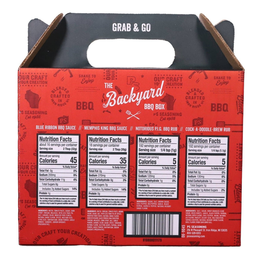 The Backyard BBQ Box - BBQRubs