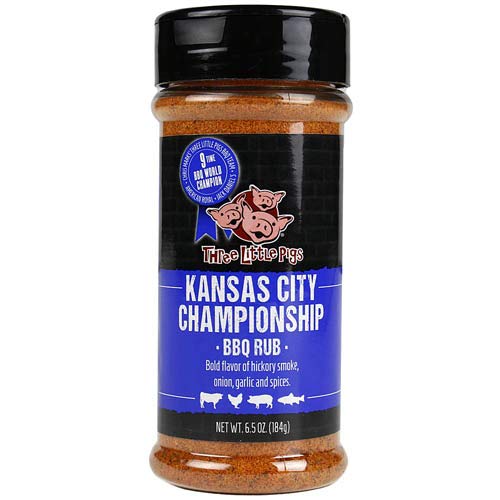 Three Little Pigs Kansas City Championship BBQ Rub - BBQ Rubs