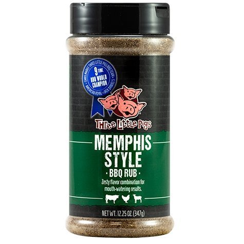 Three Little Pigs Memphis Style BBQ Seasoning & Rub - BBQRubs.com