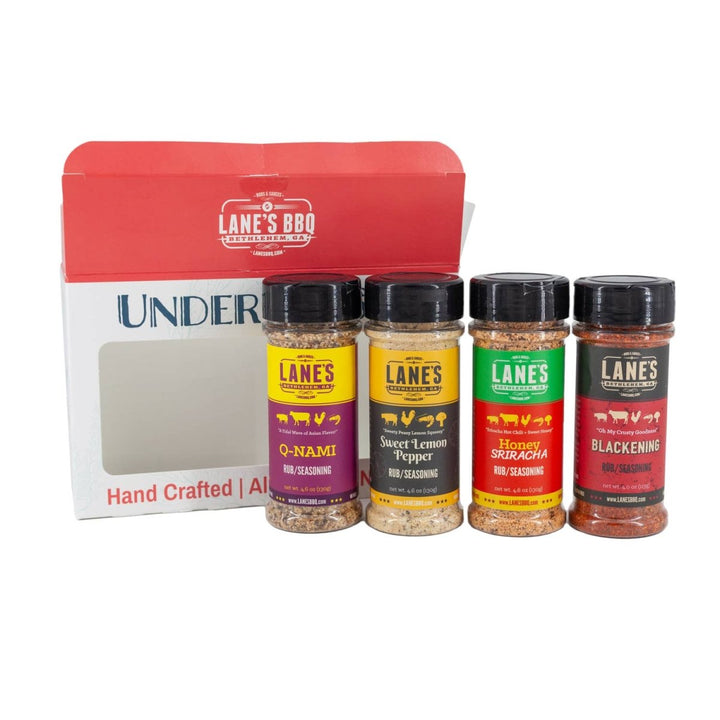 Under Da Sea (4 Pack) Lanes BBQ Rub Gift Set - BBQRubs